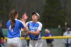 Softball vs Emerson 1  Wheaton College Softball vs Emerson in game 1 of a doubleheader. - Photo By: KEITH NORDSTROM : Wheaton, Softball